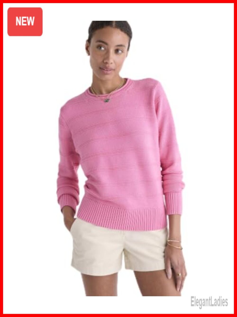Cotton Rollneck Sweater Pullover Long Sleeve
